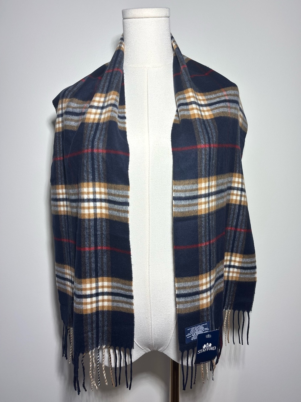 Stafford Plaid Scarf